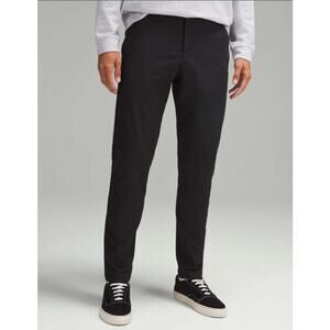 Lululemon Men's 36 Commission Pant 28" Inseam Slim Tapered Performance Black